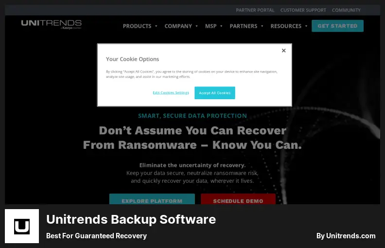 Unitrends Backup Software – Das Beste für eine garantierte Wiederherstellung