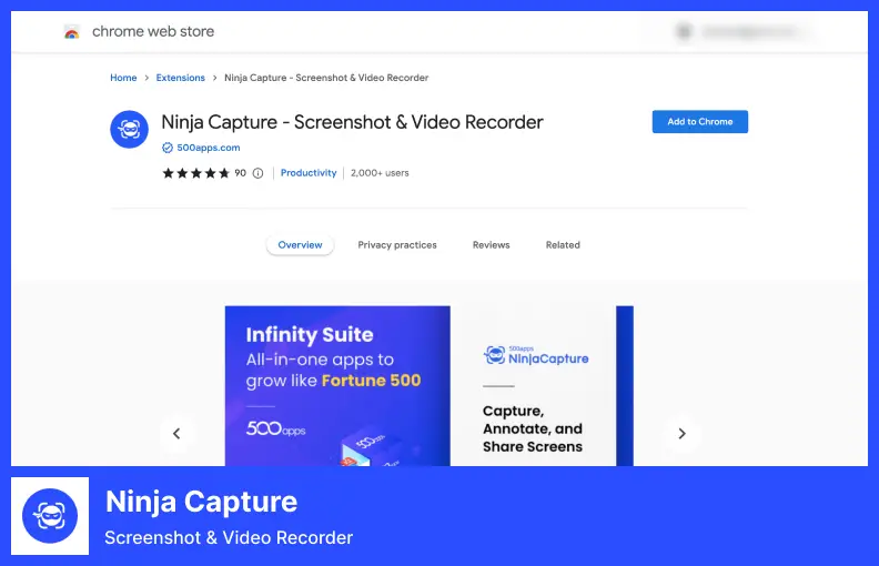 Ninja Capture - Der beste Weg, um Ihren Bildschirm zu teilen