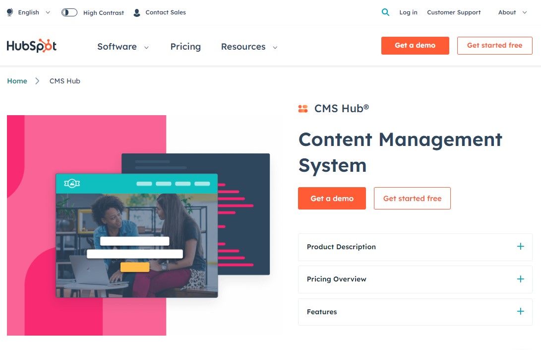 HubSpot CMS