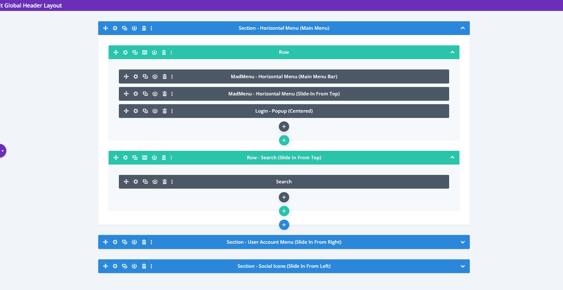 Divi MadMenu Demo Trece