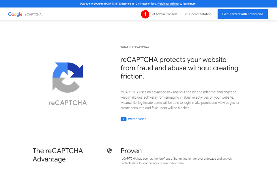 Cómo configurar reCAPTCHA