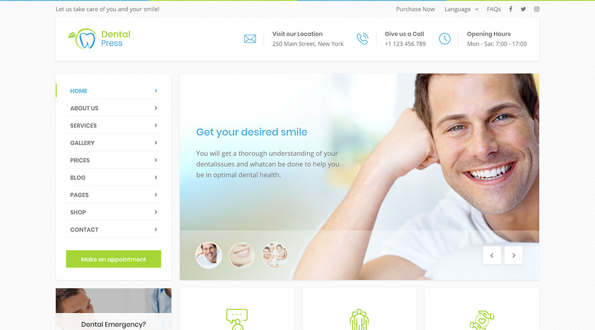 DentalPress Los mejores temas de WordPress para dentistas