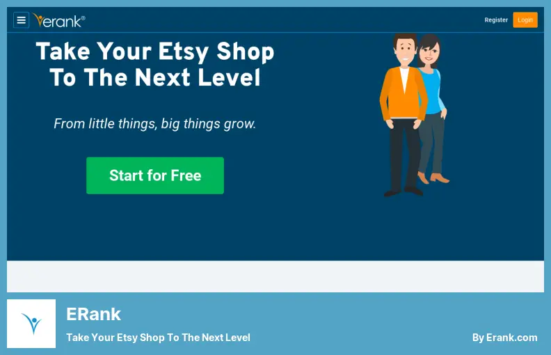 eRank: lleva tu tienda de Etsy al siguiente nivel