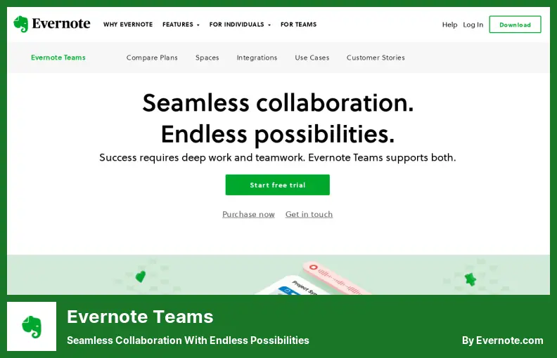 Equipos de Evernote: colaboración perfecta con infinitas posibilidades