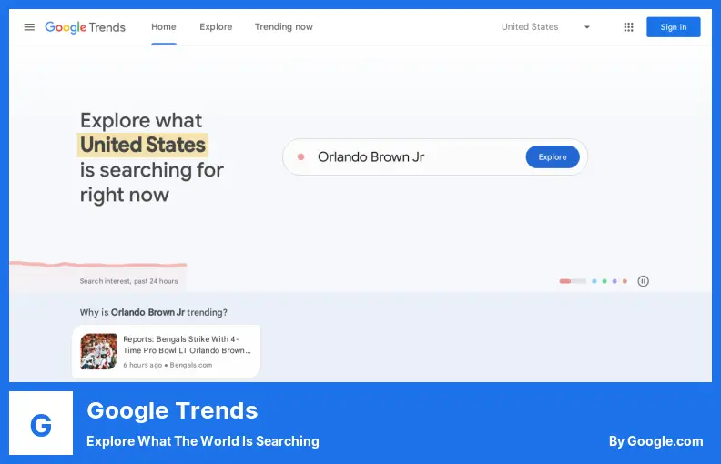 Google Trends - Explora lo que el mundo está buscando