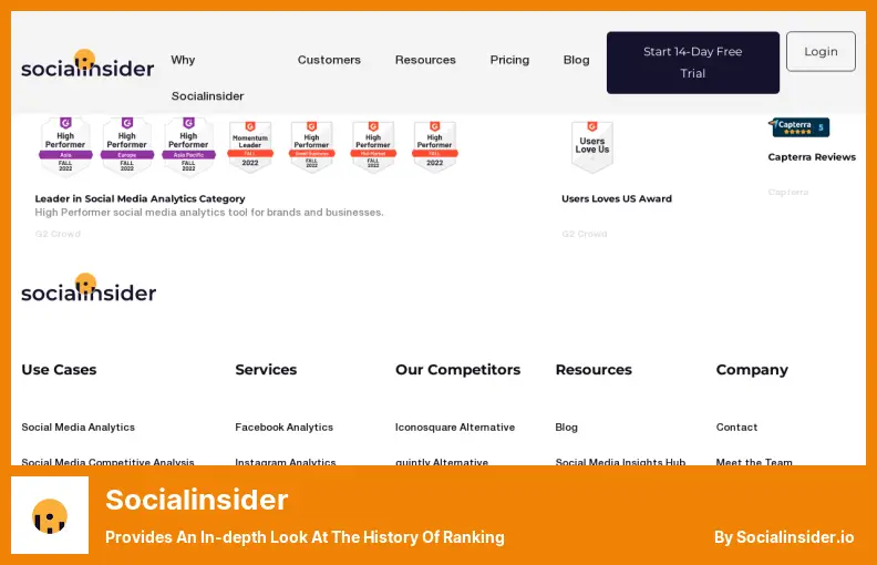 Socialinsider: proporciona una mirada en profundidad a la historia de la clasificación