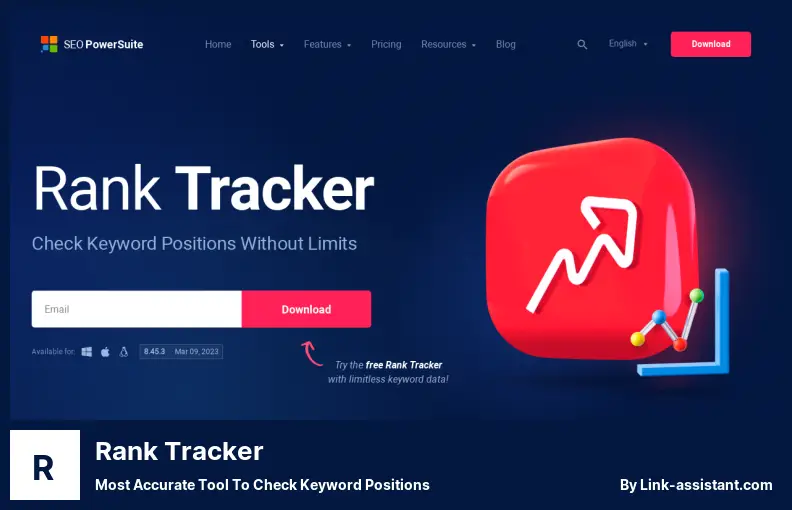 Rank Tracker: la herramienta más precisa para verificar las posiciones de las palabras clave