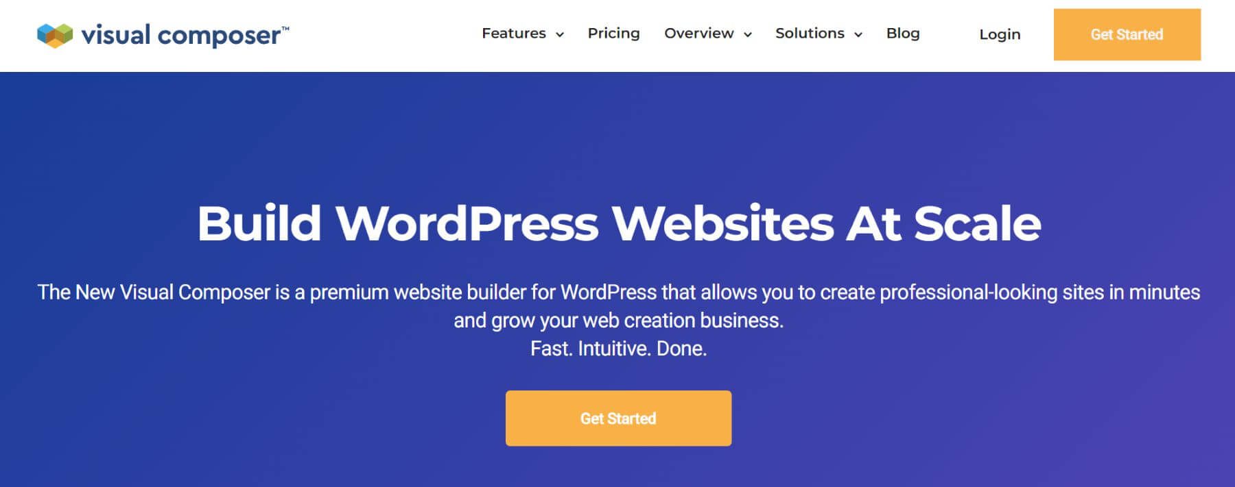 generatore di pagine WordPress del compositore visivo