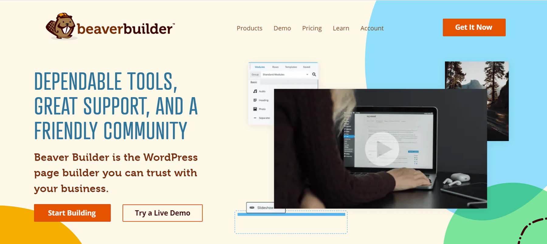 Beaver Builder è un plug-in di WordPress disponibile anche nel repository del plug-in WP