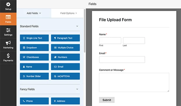 WPForms Form Builder