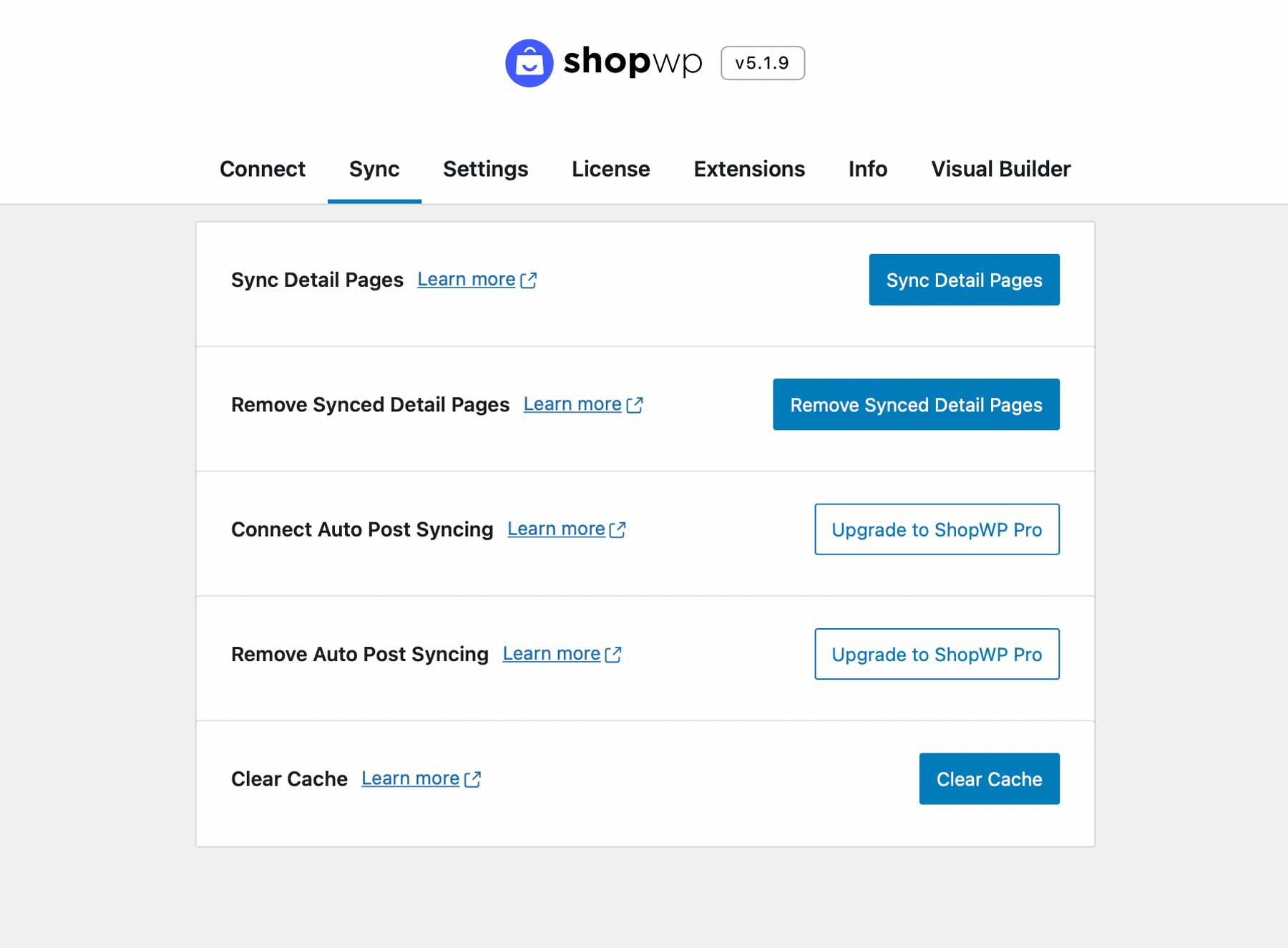 Asistente de configuración de ShopWP