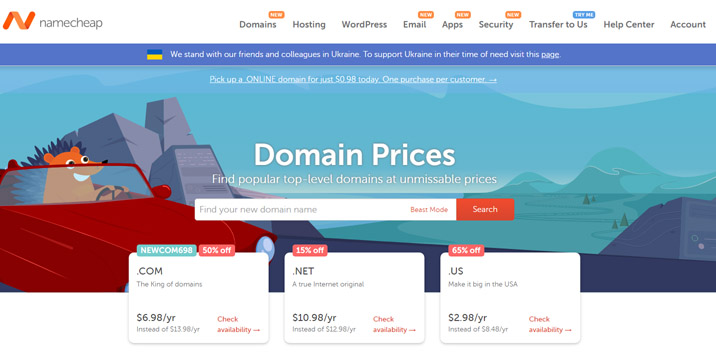 Namecheap-domain-registradores