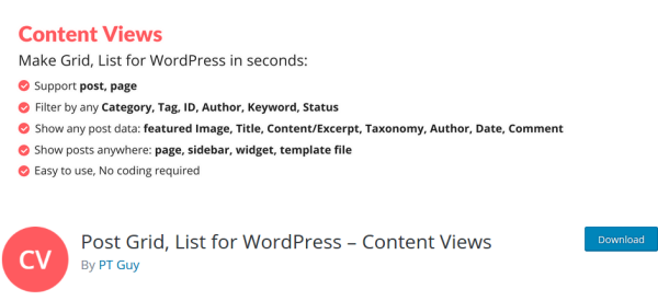 Content Views WordPress Plugin - Build A Website That Meets Users' Expectations