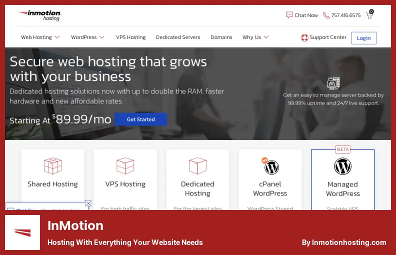 InMotion - Hosting Dengan Semua yang Dibutuhkan Situs Web Anda