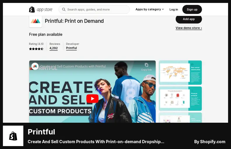 Printful - Talep Üzerine Baskı Dropshipping ile Özel Ürünler Oluşturun ve Satın