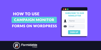 Cómo usar formularios de Campaign Monitor en WordPress