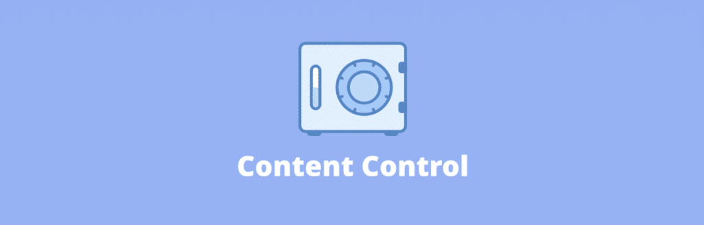 Logo del plug-in di controllo dei contenuti