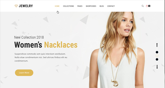 Tema de Wordpress para tienda de joyas