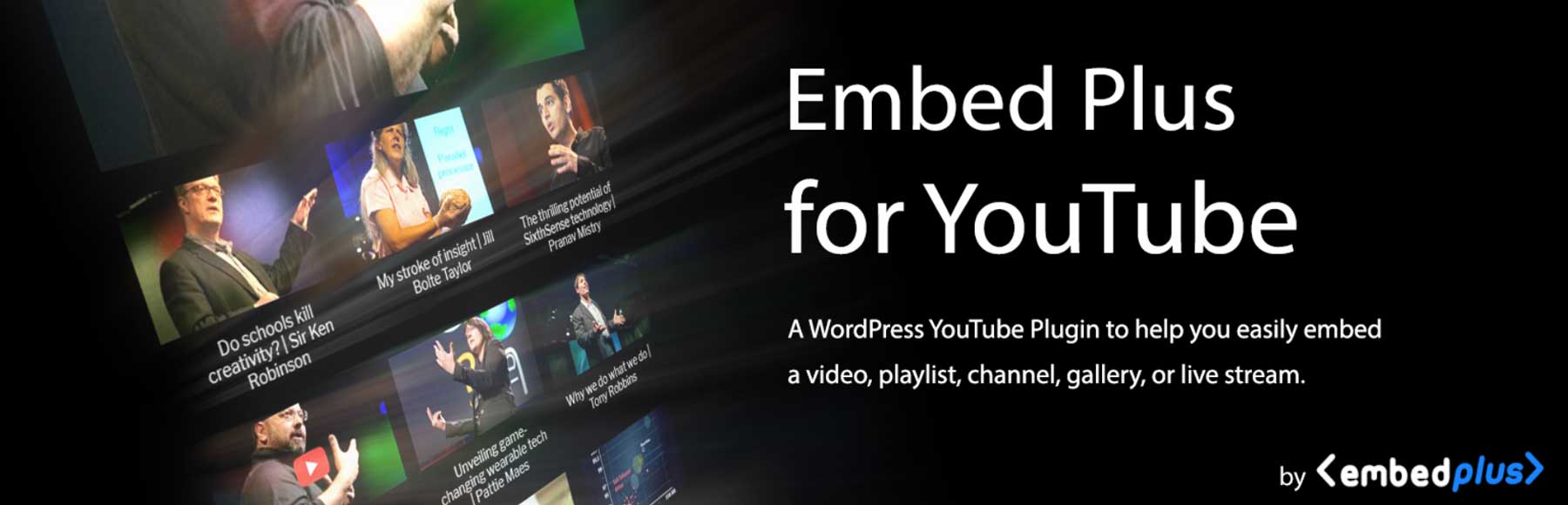 Complemento Embed Plus para YouTube