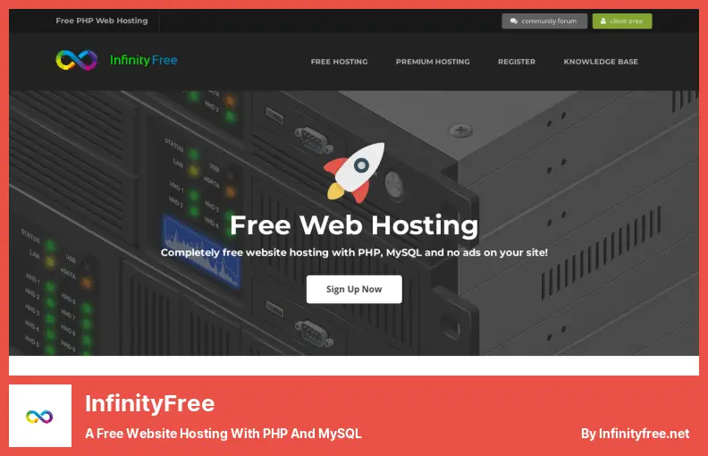 InfinityFree - Hosting Situs Web Gratis Dengan PHP dan MySQL