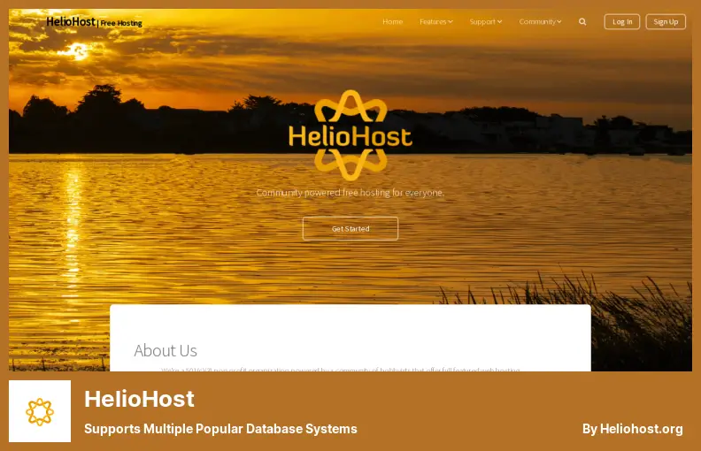 HelioHost - Mendukung Banyak Sistem Basis Data Populer