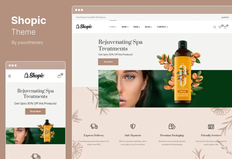 Shopic 主题 - Multistore WooCommerce WordPress 主题