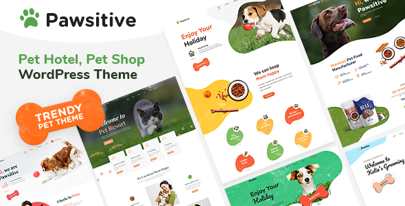 Pawsitive- Temas para mascotas y animales