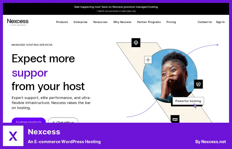 Nexcess - 전자 상거래 WordPress 호스팅