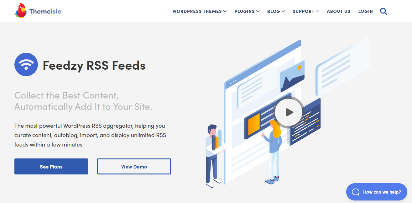 Feedzy-Homepage