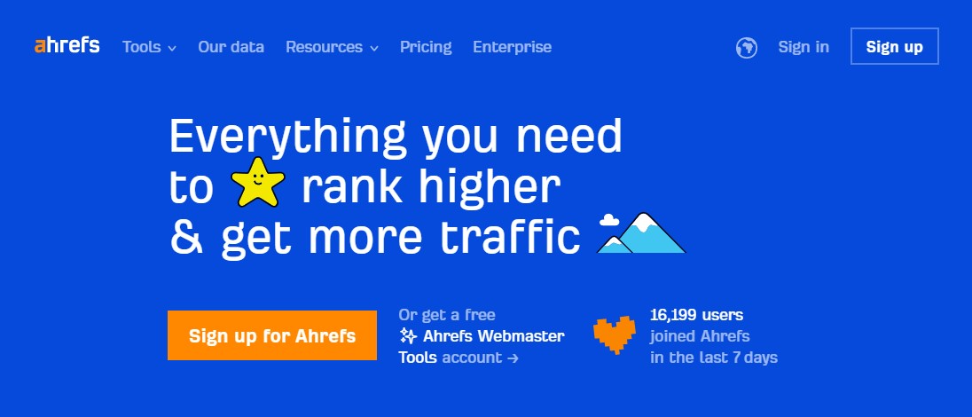 Ahrefs - En İyi Semrush Alternatifleri