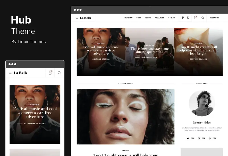 Tema Hub - Tema WordPress multiuso reattivo