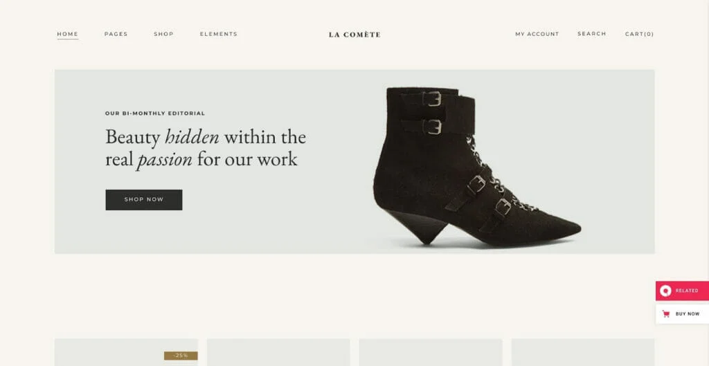 Typografie-Woocommerce-Thema