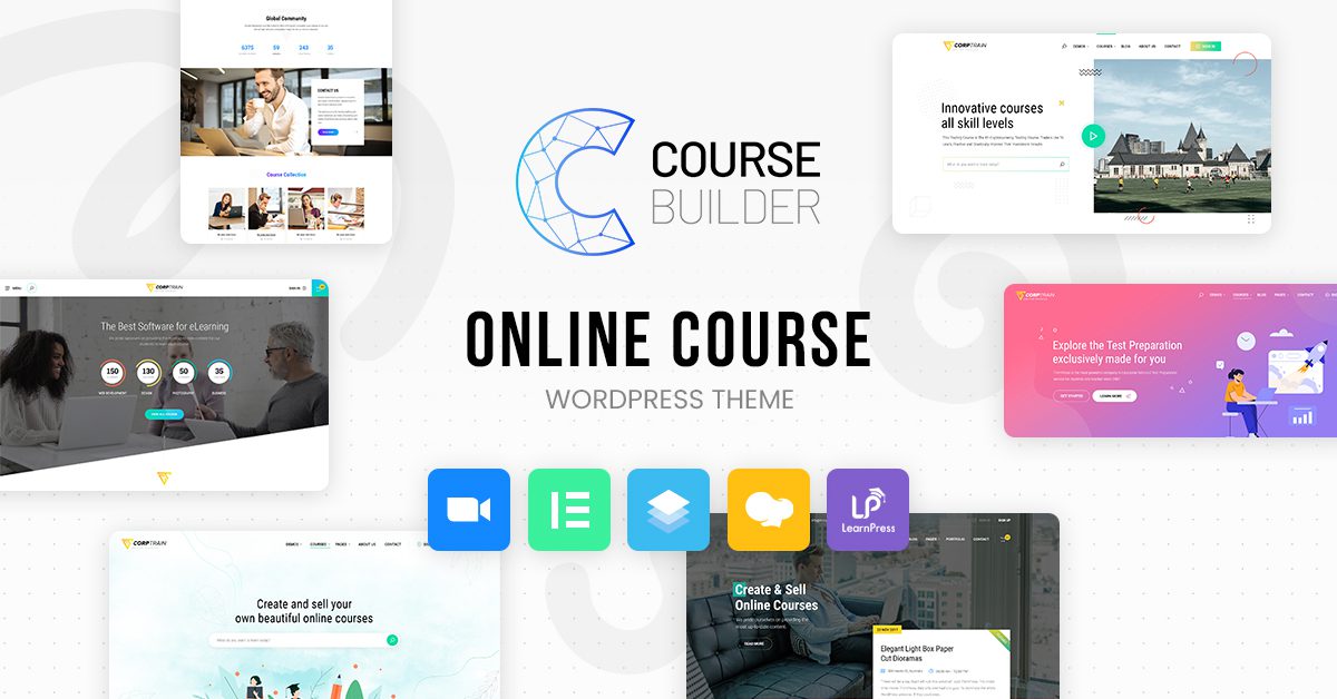 Course Builder - Online Course WordPress Theme