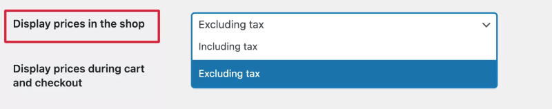 woocommerce 稅價顯示