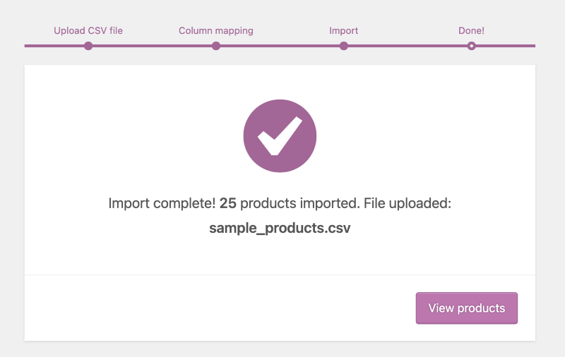 WooCommerce ürünlerini CSV ile yükleyin