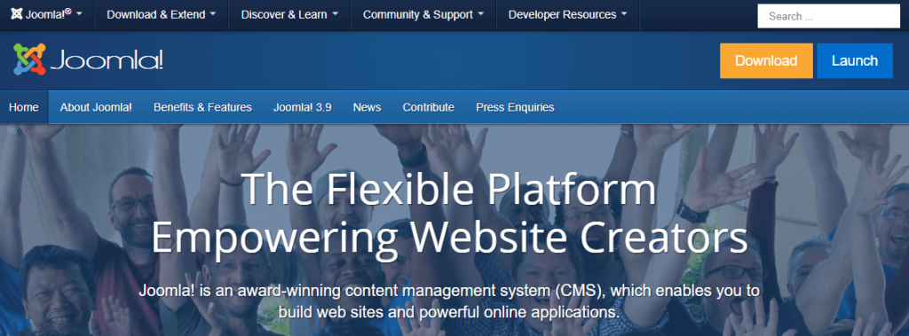 Joomla CMS-最好的CMS平台