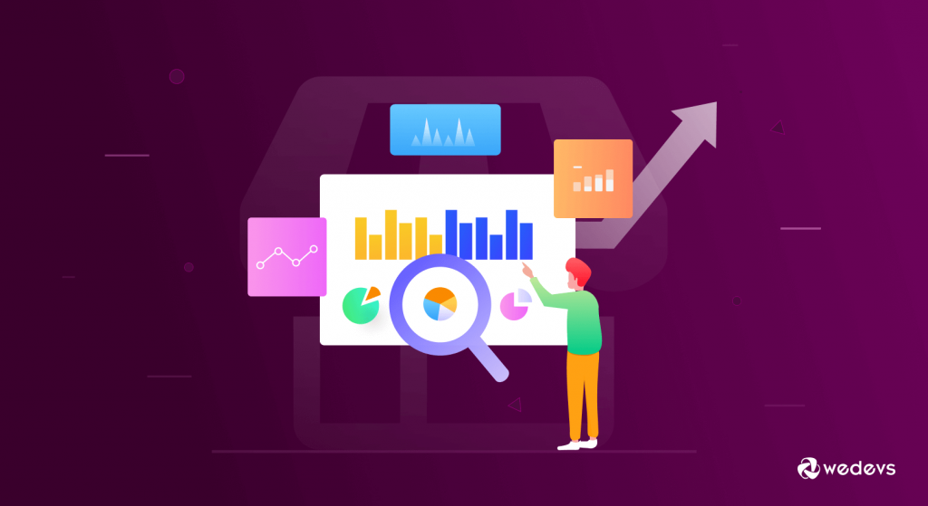 Una ilustración en Google Analytics 4 para rastrear el rendimiento de la tienda de comercio electrónico