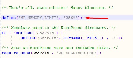 wp-memory-limit