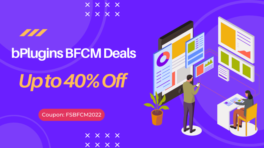 صفقات bPlugins BFCM على ملحقات WordPress