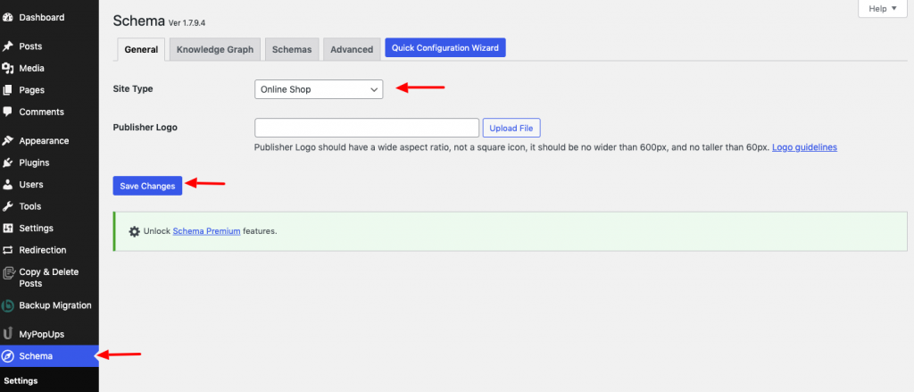 aggiungere il markup dello schema utilizzando un plug-in del generatore di markup