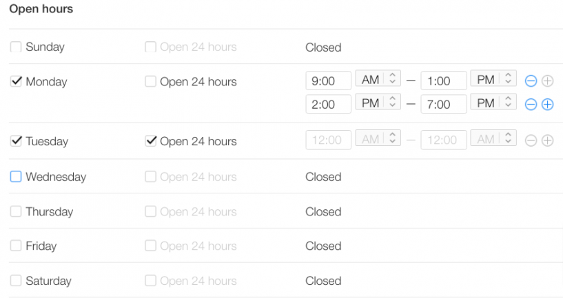 Confirma tu horario de atención