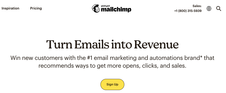 piattaforma di newsletter mailchimp