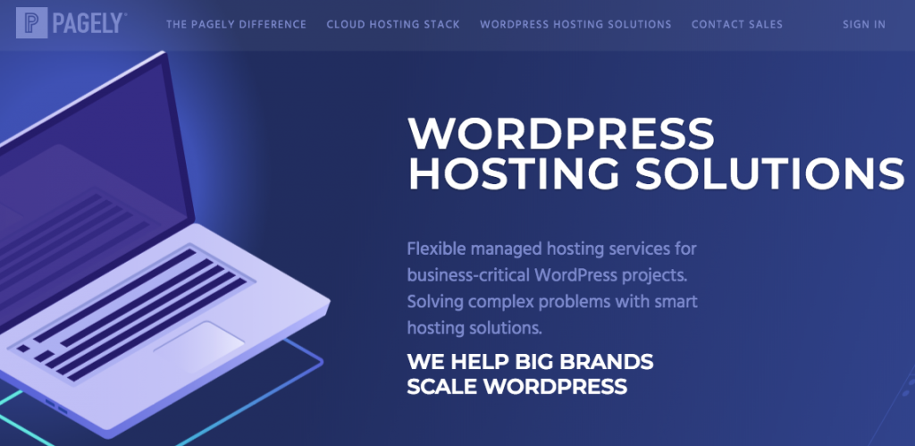 Pagely WooCommerce Hosting- การเปรียบเทียบโฮสติ้ง wordpress