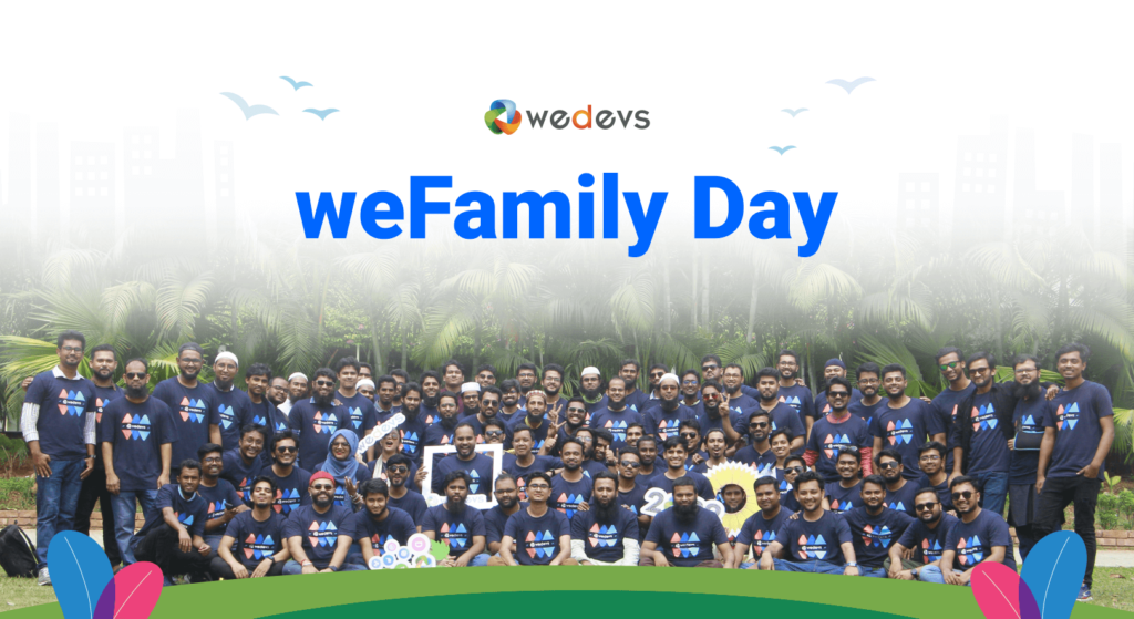 庆祝 weDevs 的 2022 年 weFamily 日 - weDevs 2022 倒叙