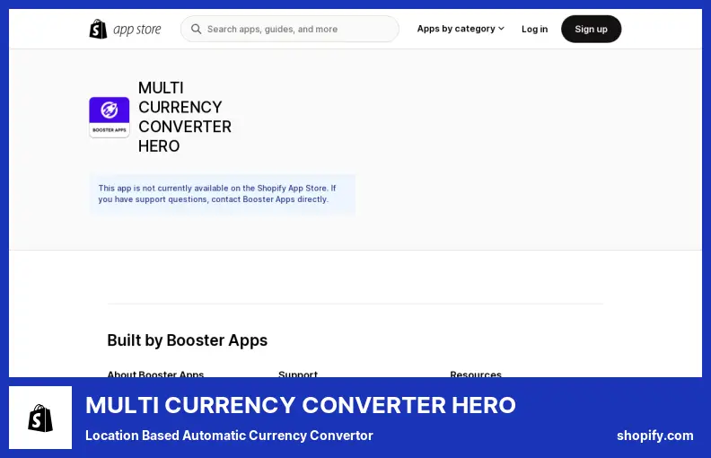 MULTI CURRENCY CONVERTER HERO - 위치 기반 자동 통화 변환기