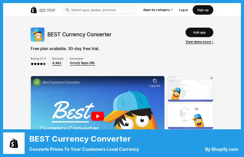 BEST Currency Converter - Convertește prețurile în moneda locală a clienților tăi