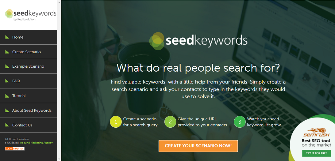 Seed-Keywords-Website