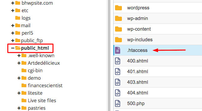 fichier htaccess