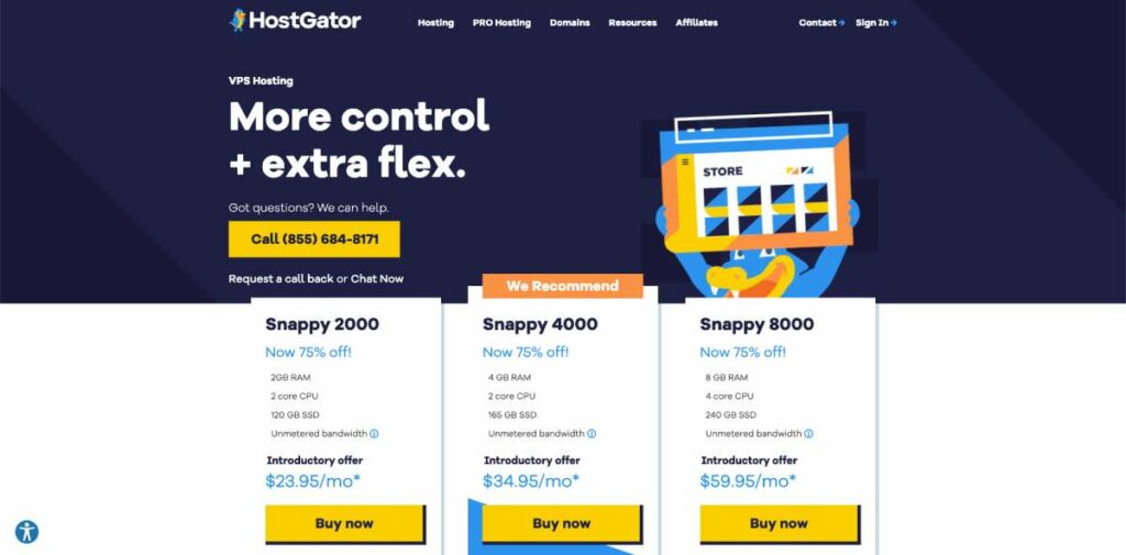 hostgator sınırsız badwith vps barındırma