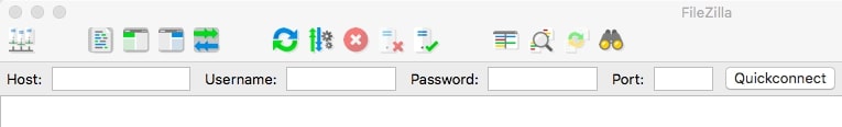 filezilla 快速連接選項